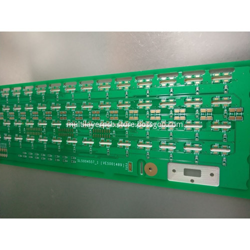 Controlled deep milling circuit board